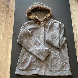 J Hill Fleece Hooded Jacket